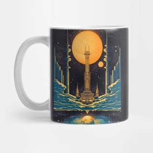 Helios Planet, Futuristic Planet of the Mythical Sun God Helios Mug